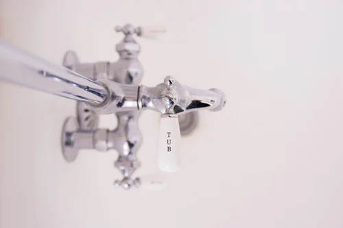 Stainless steel shower tap